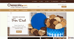 Desktop Screenshot of cheesecake.com
